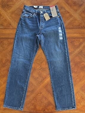 Levi's Women's 501 Curve Straight Leg Stretch Jeans - Mild Salsa - 28 X 30 - NEW